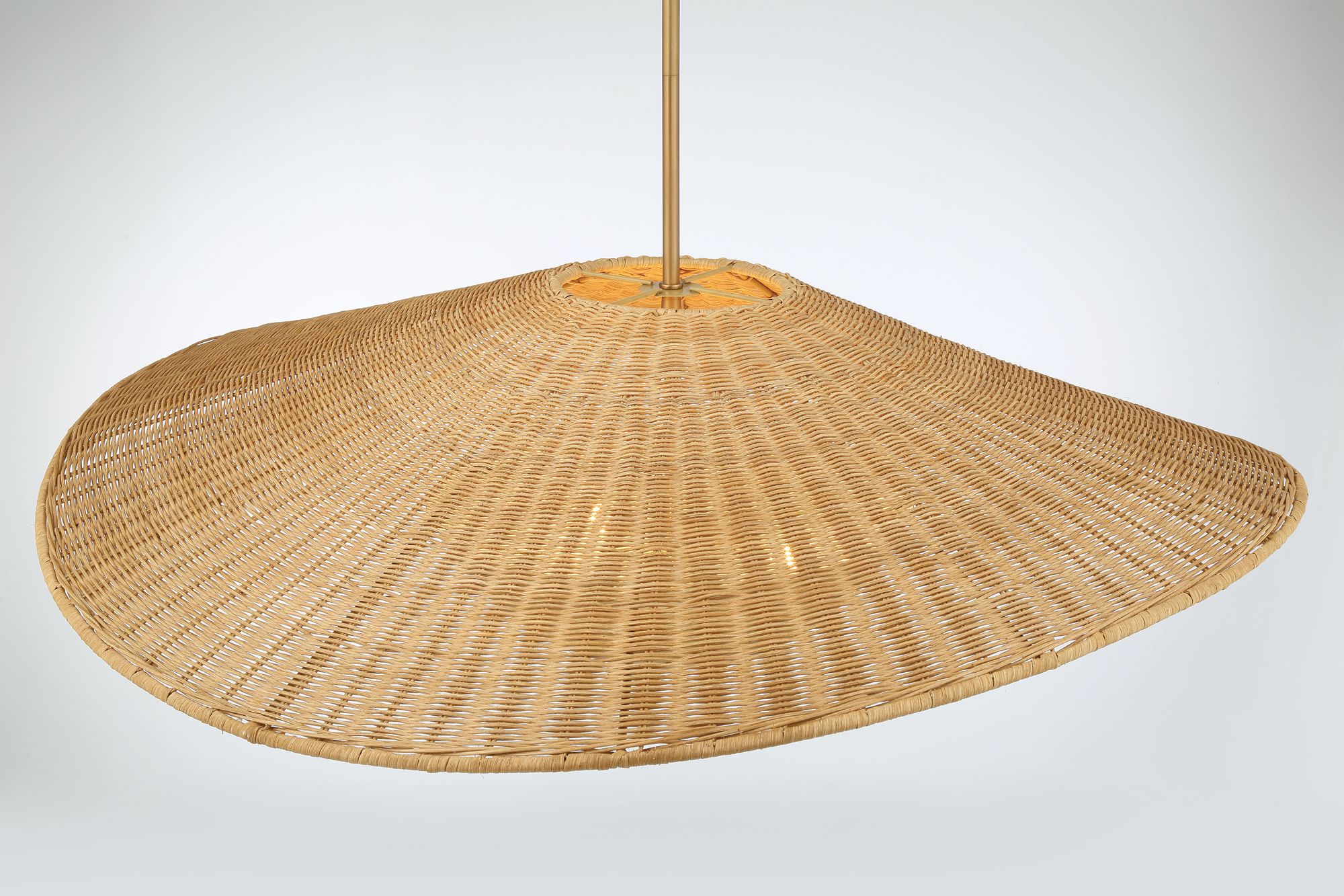 Minka-Lavery Nestor 3-Light 36-in Legacy Brass Indoor Pendant