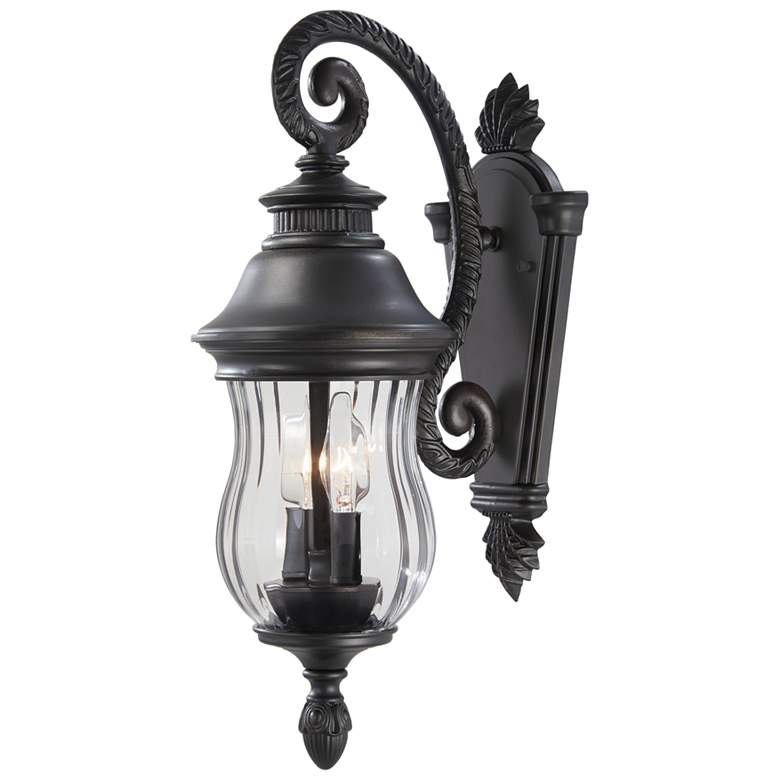 Image 2 Minka Lavery Newport 19 1/2" Traditional Bronze Outdoor Wall Lantern more views