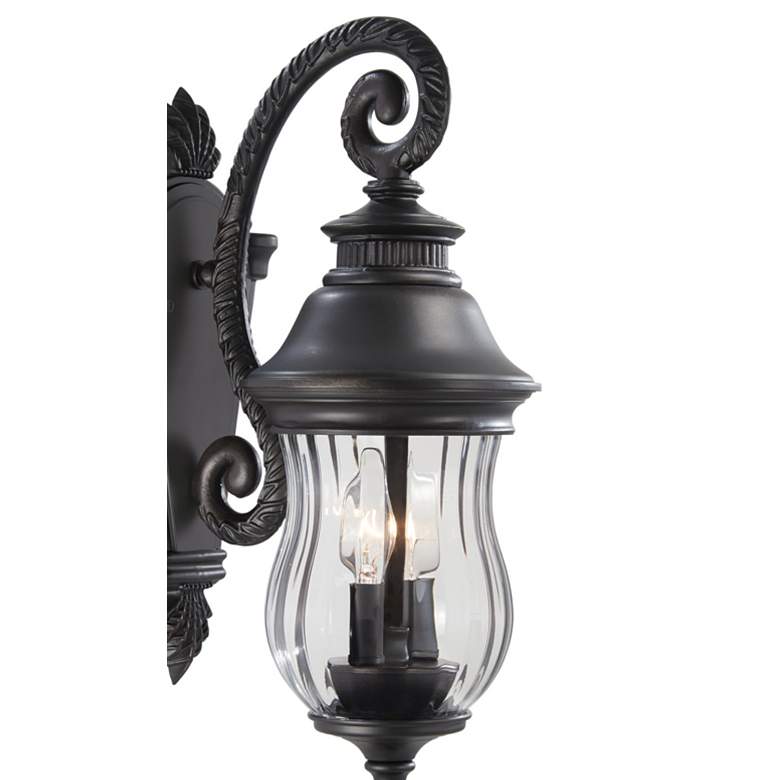 Image 3 Minka Lavery Newport 19 1/2" Traditional Bronze Outdoor Wall Lantern more views