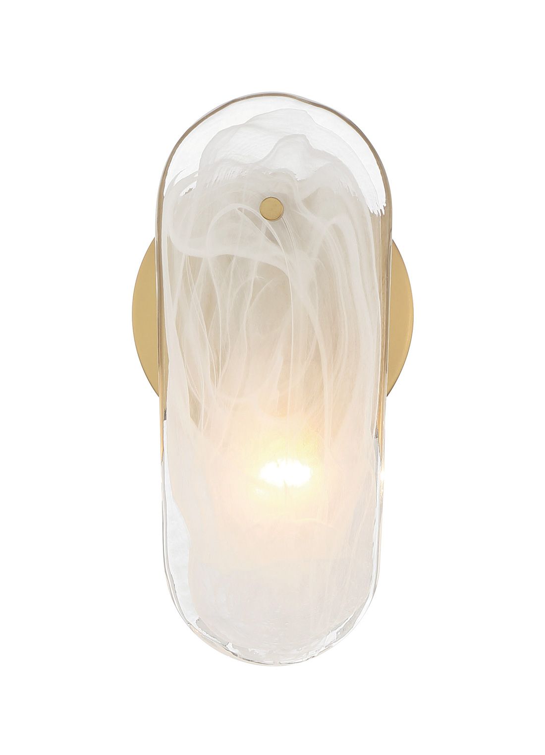 Image 3 Minka-Lavery Oldmill 1-Light 5-in Legacy Brass Indoor Wall Sconce more views