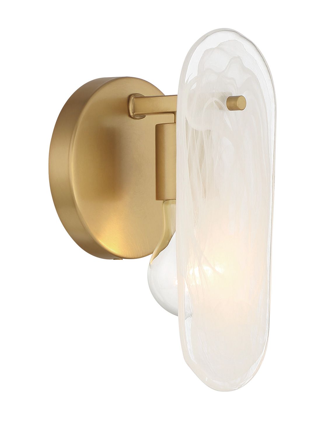 Image 4 Minka-Lavery Oldmill 1-Light 5-in Legacy Brass Indoor Wall Sconce more views