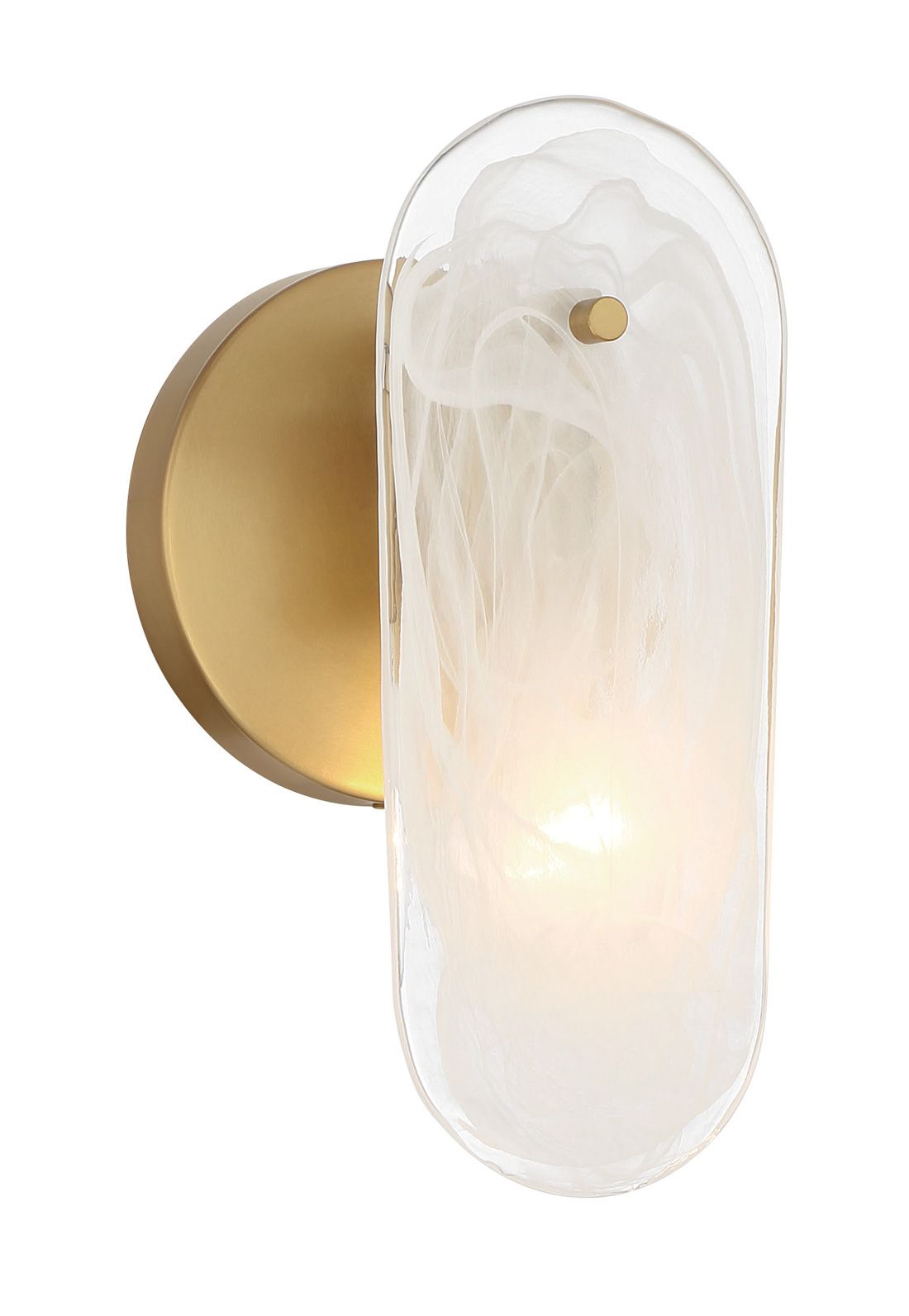 Image 6 Minka-Lavery Oldmill 1-Light 5-in Legacy Brass Indoor Wall Sconce more views