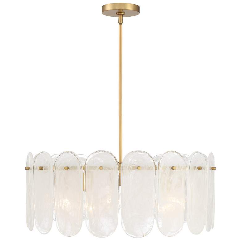 Image 2 Minka-Lavery Oldmill 5-Light 25-in Legacy Brass Indoor Pendant more views