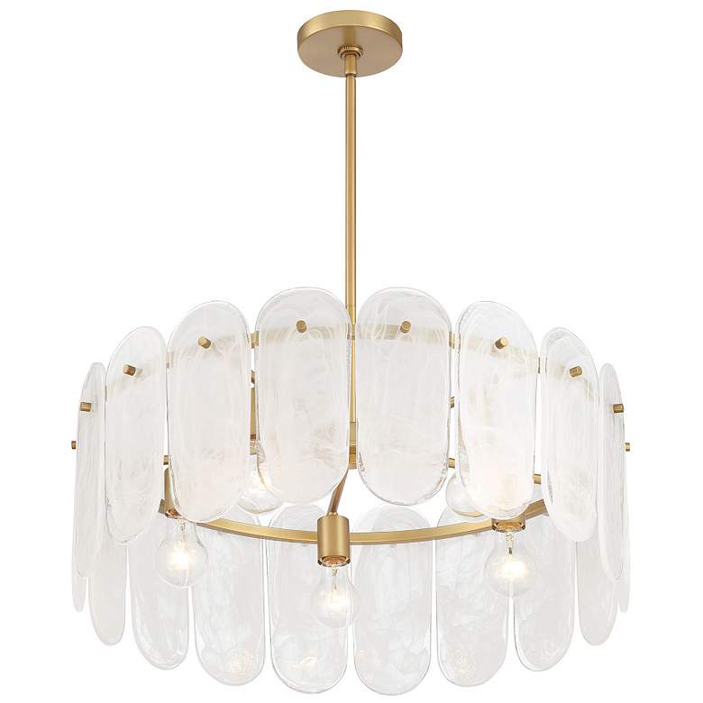 Image 5 Minka-Lavery Oldmill 5-Light 25-in Legacy Brass Indoor Pendant more views