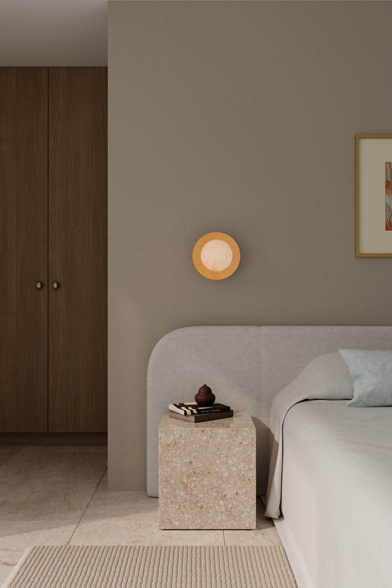 Image 4 Minka Lavery Olenne 1-Light 9-in Legacy Brass Bath Light with Glass Shade more views