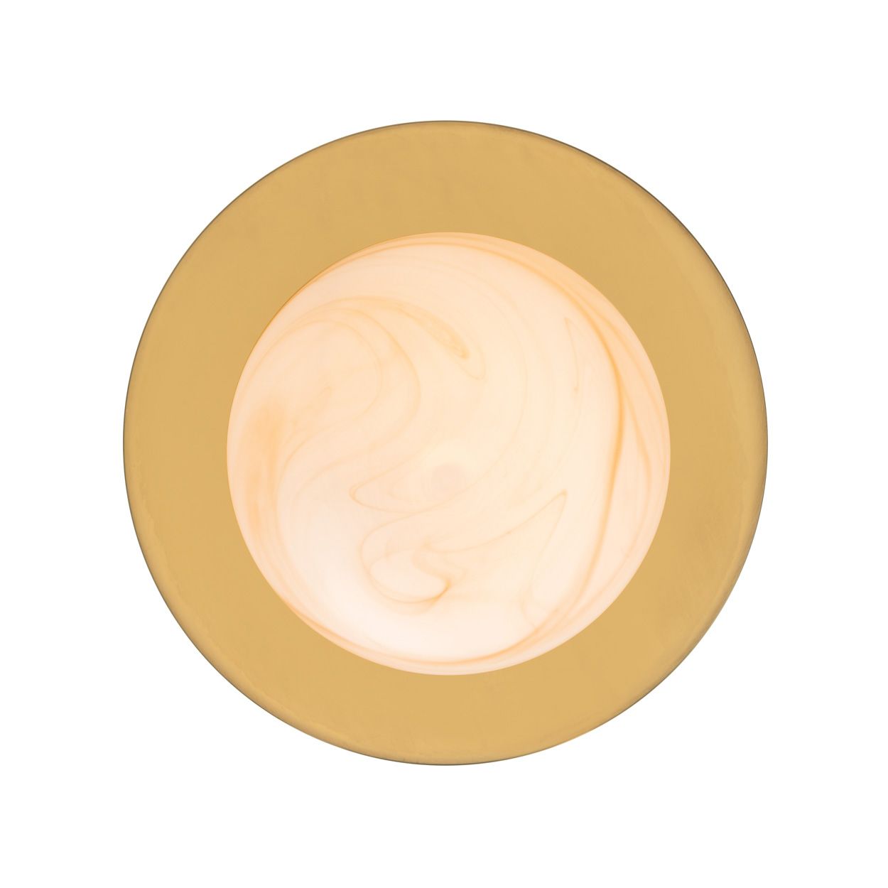 Image 7 Minka Lavery Olenne 1-Light 9-in Legacy Brass Bath Light with Glass Shade more views