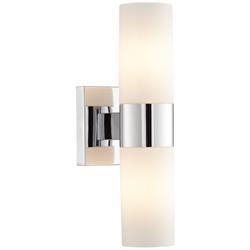 Minka Lavery Opal Glass 13 1/2" High Modern Bath Wall Sconce