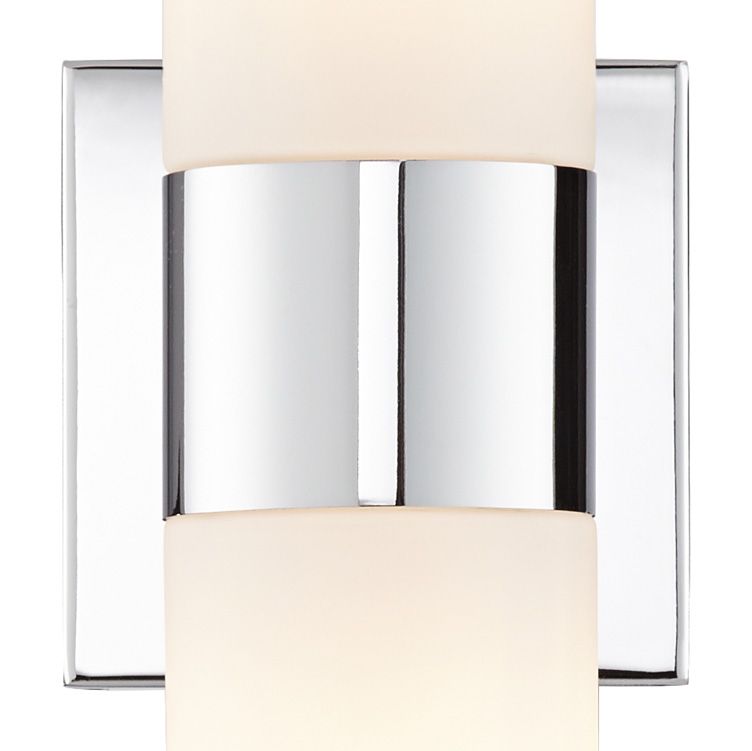 Thumbnail3 of Minka Lavery Opal Glass 13 1/2" High Modern Bath Wall Sconce more views
