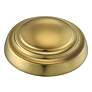 4_Minka-Lavery Orban 9" Wide Soft Brass Faux Alabaster Semi Flush Mount more views