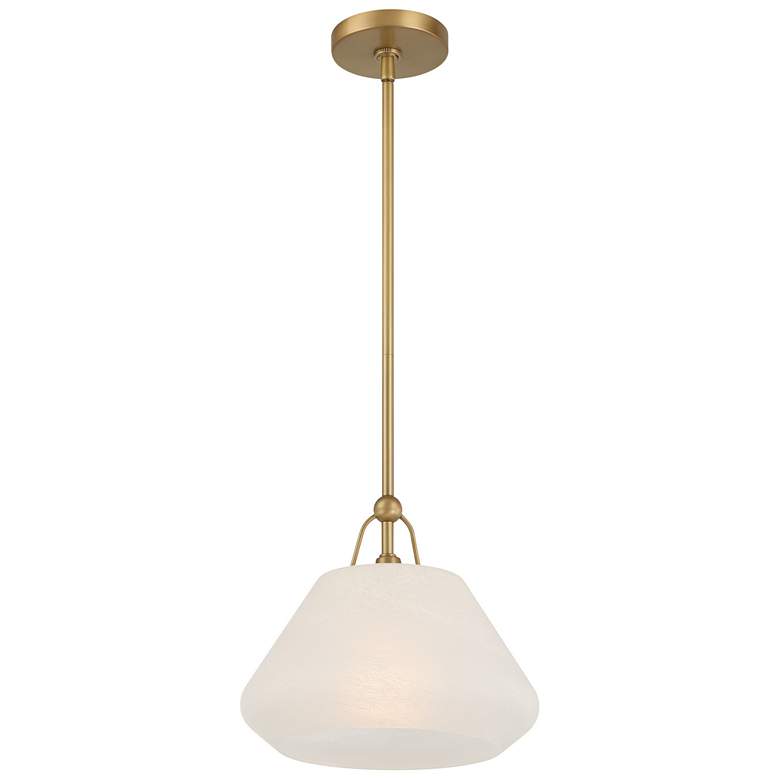 Image 1 Minka-Lavery Orion 1-Light 11.75-in Legacy Brass Indoor Pendant