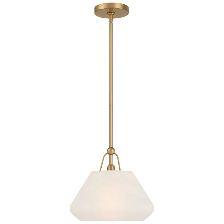 Image 2 Minka-Lavery Orion 1-Light 11.75-in Legacy Brass Indoor Pendant more views