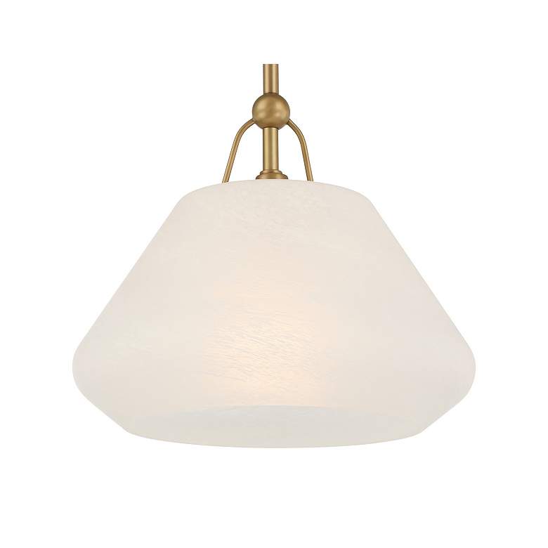 Image 4 Minka-Lavery Orion 1-Light 11.75-in Legacy Brass Indoor Pendant more views