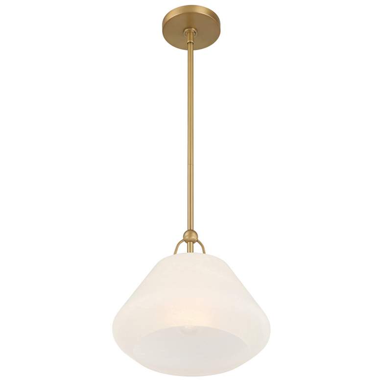 Image 6 Minka-Lavery Orion 1-Light 11.75-in Legacy Brass Indoor Pendant more views