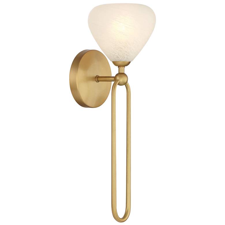 Image 1 Minka-Lavery Orion 1-Light 6.5-in Legacy Brass Indoor Wall Sconce