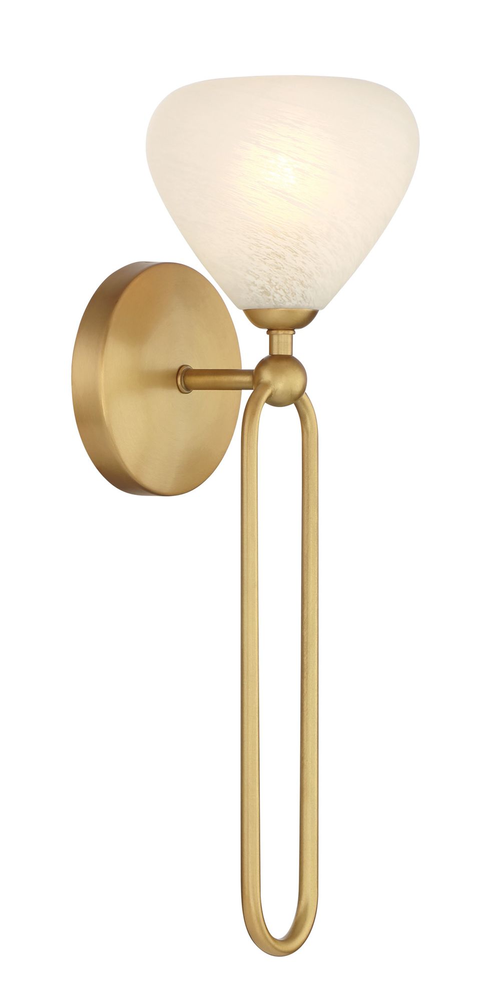 Image 5 Minka-Lavery Orion 1-Light 6.5-in Legacy Brass Indoor Wall Sconce more views