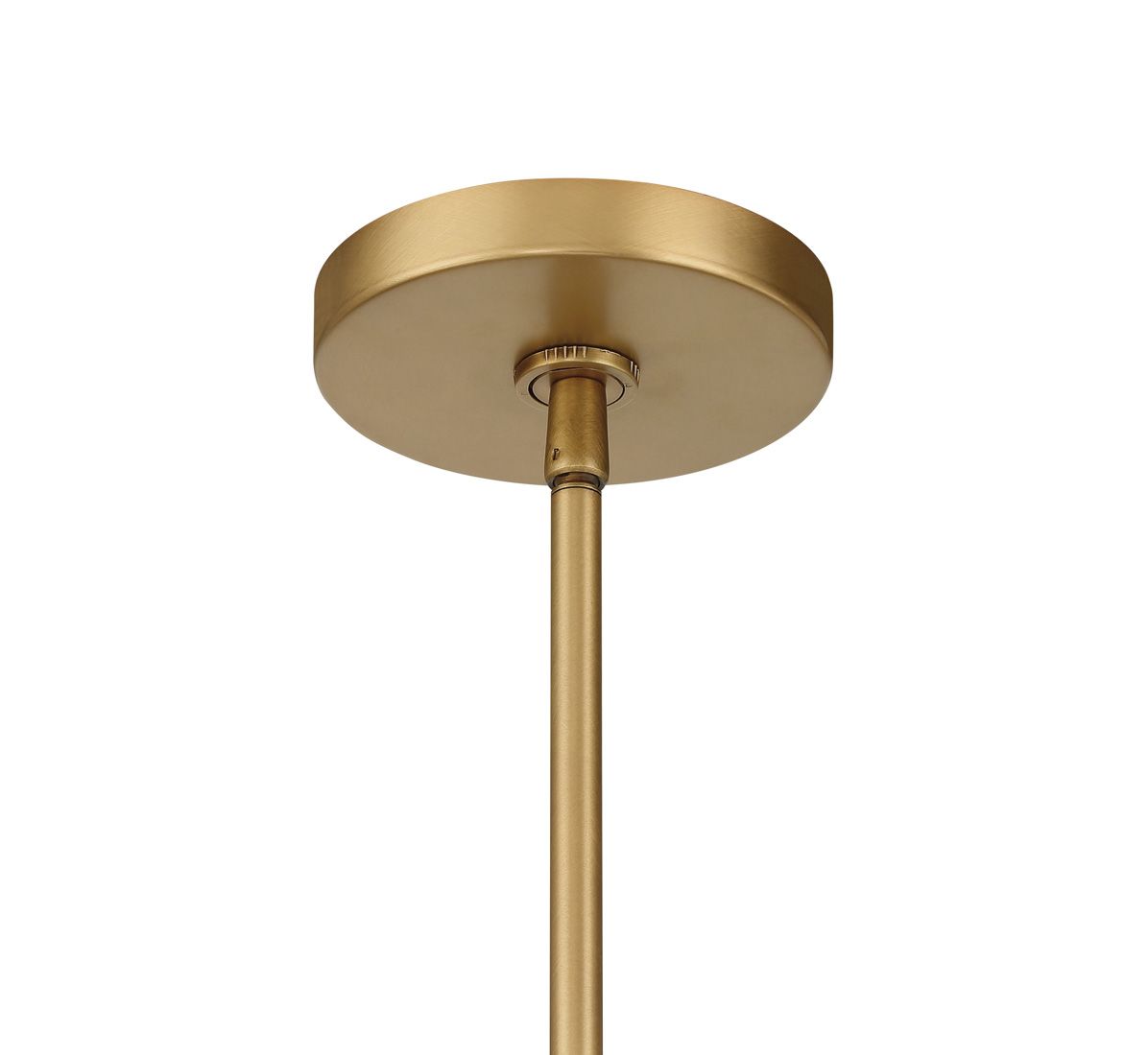 Image 6 Minka-Lavery Orion 4-Light 53-in Legacy Brass Chandelier with Glass Shades more views