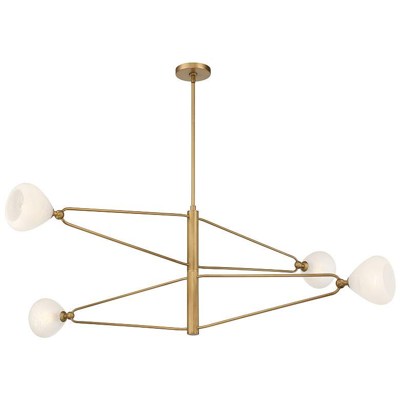 Image 1 Minka-Lavery Orion 4-Light 53-in Legacy Brass Indoor Chandelier