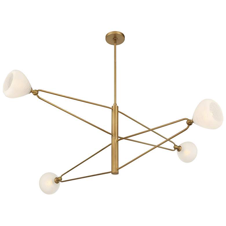 Image 6 Minka-Lavery Orion 4-Light 53-in Legacy Brass Indoor Chandelier more views