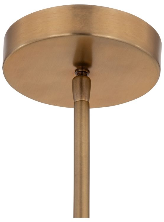 Image 7 Minka Lavery Orstyn 2-Light 52-in Legacy Brass Linear Chandelier with Shade more views