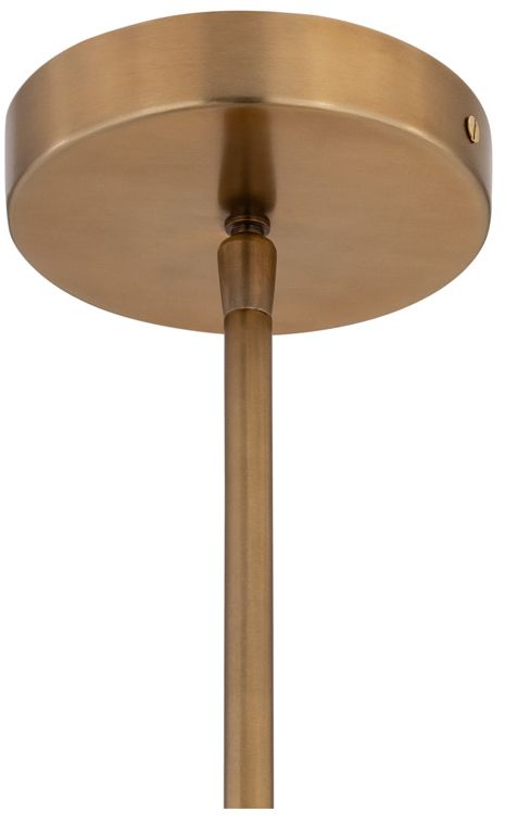 Minka Lavery Orstyn 4-Light 48-in Legacy Brass Chandelier with Glass Shade