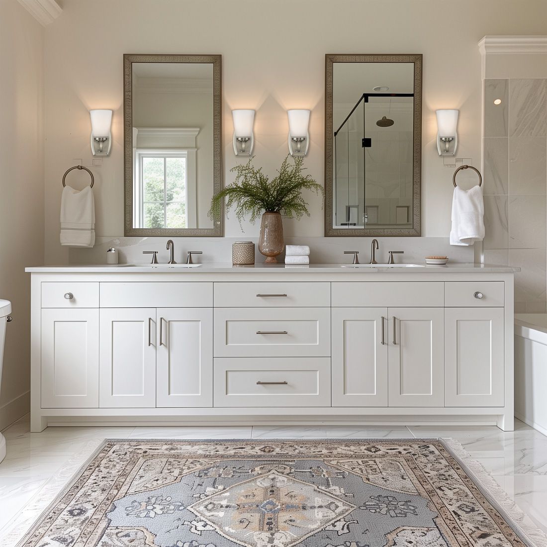 Image 5 Minka-Lavery Overland Park 1-Light Brushed Nickel Vanity Light more views