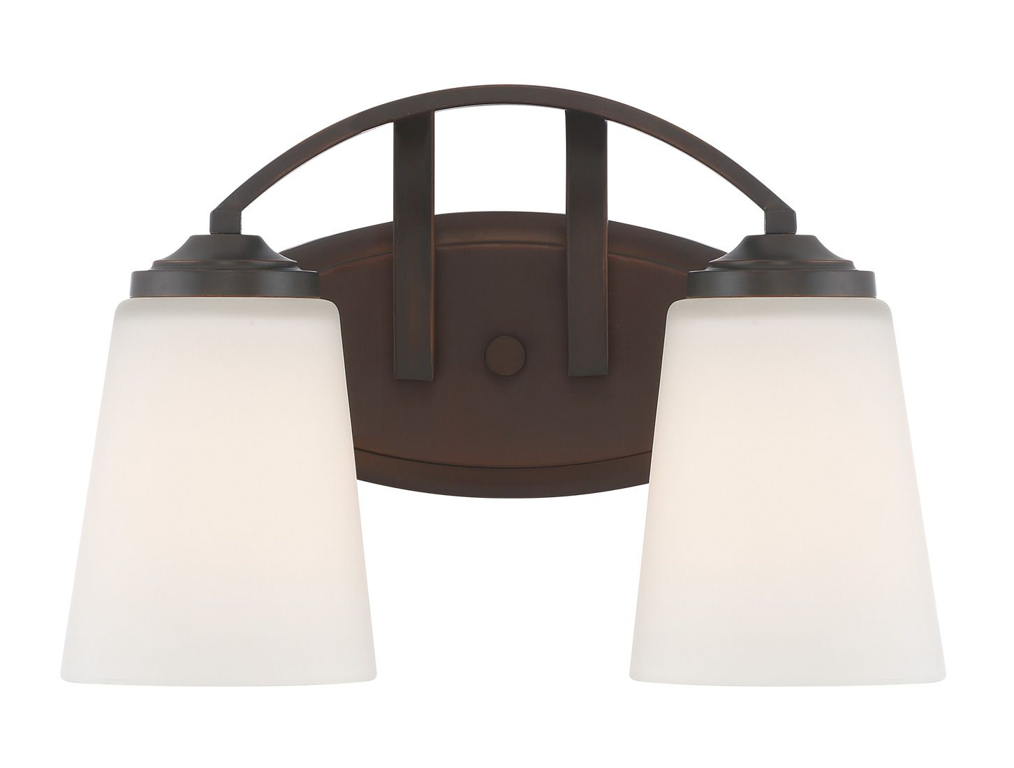 Image 3 Minka-Lavery Overland Park 2-Light Vintage Bronze Vanity Light more views