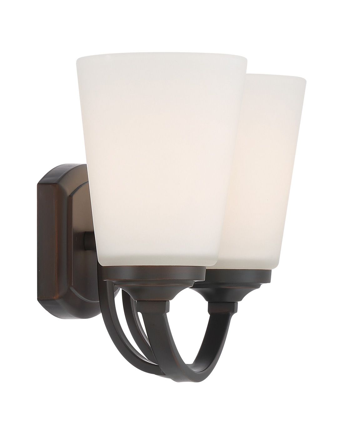 Image 6 Minka-Lavery Overland Park 2-Light Vintage Bronze Vanity Light more views