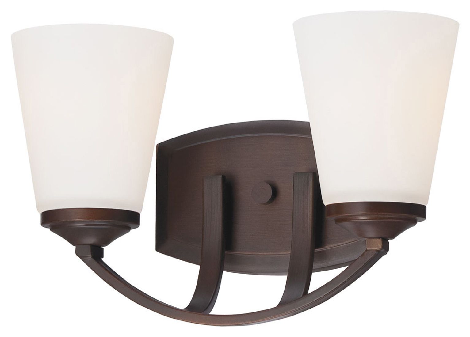 Image 7 Minka-Lavery Overland Park 2-Light Vintage Bronze Vanity Light more views