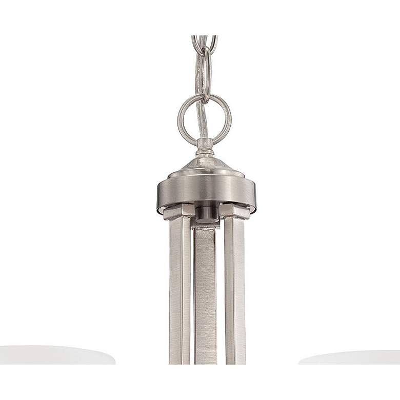 Image 3 Minka-Lavery Overland Park 3-Light Brushed Nickel Mini Chandelier more views