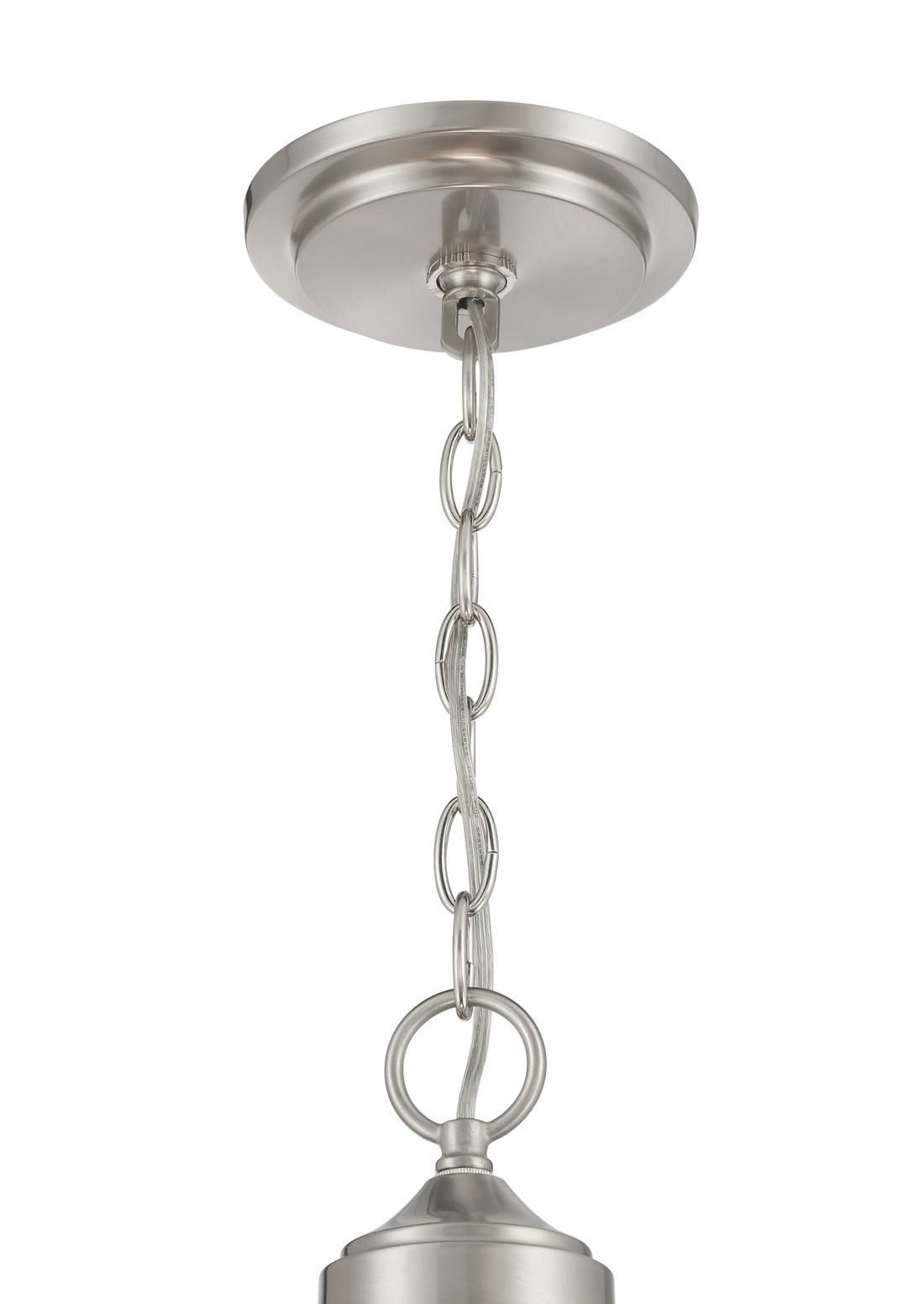 Minka-Lavery Overland Park 3-Light Brushed Nickel Pendant