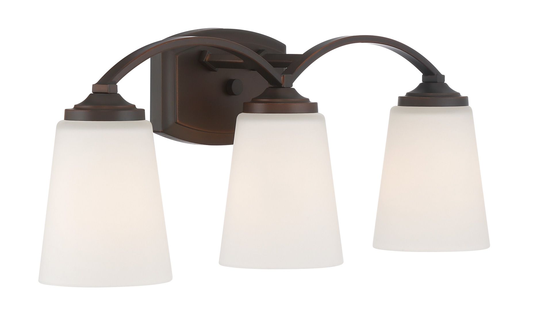 Image 6 Minka-Lavery Overland Park 3-Light Vintage Bronze Vanity Light more views