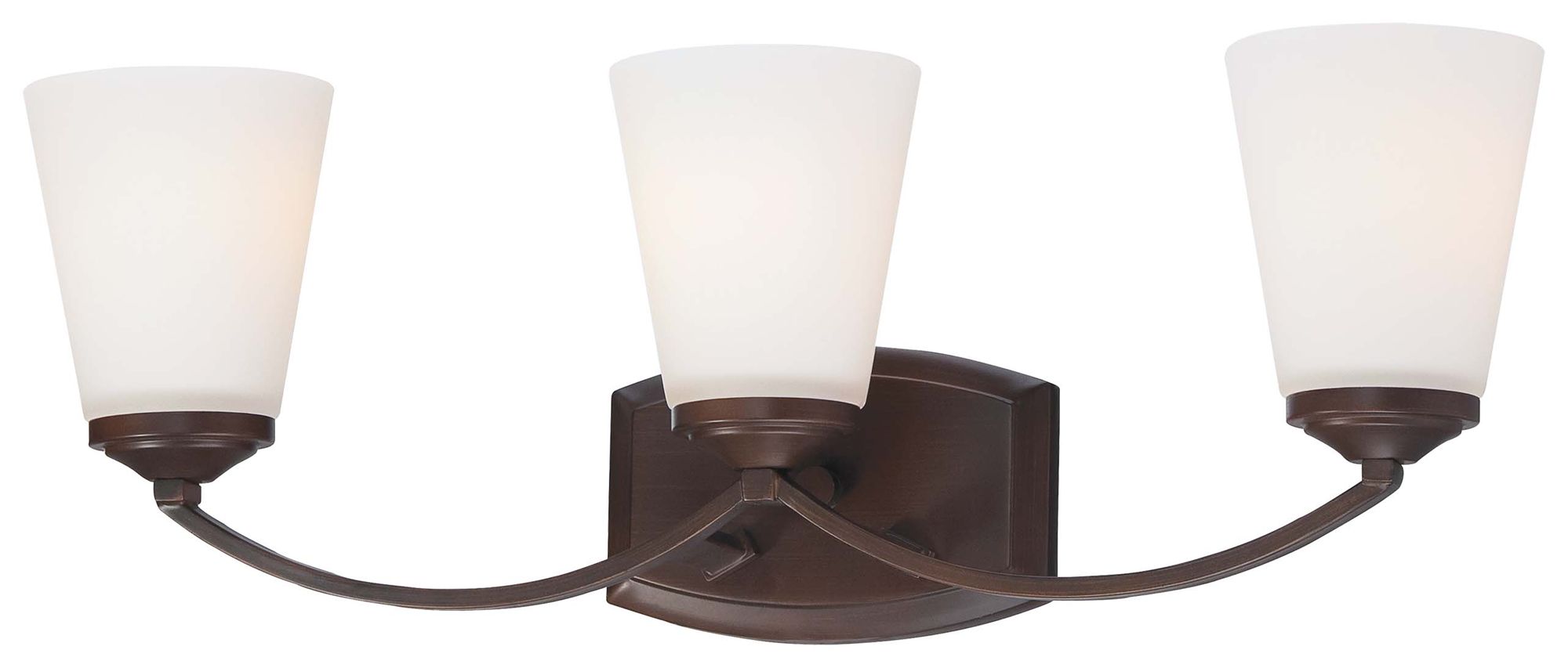 Image 7 Minka-Lavery Overland Park 3-Light Vintage Bronze Vanity Light more views