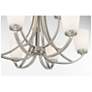 7_Minka-Lavery Overland Park 30" Wide 9-Light Brushed Nickel Chandelier more views