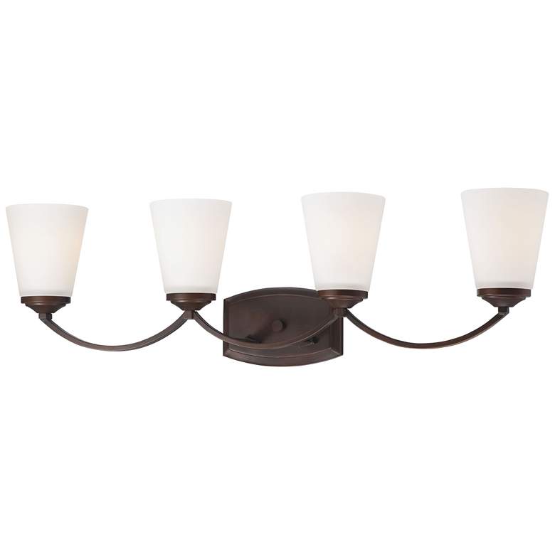 Image 1 Minka-Lavery Overland Park 4-Light Vintage Bronze Bath