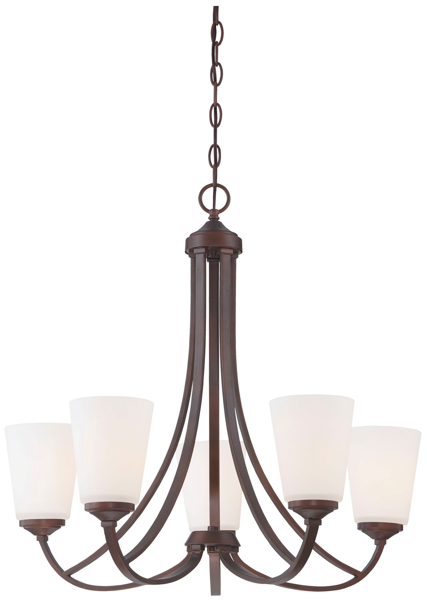 Minka-Lavery Overland Park 5-Light Vintage Bronze Chandelier