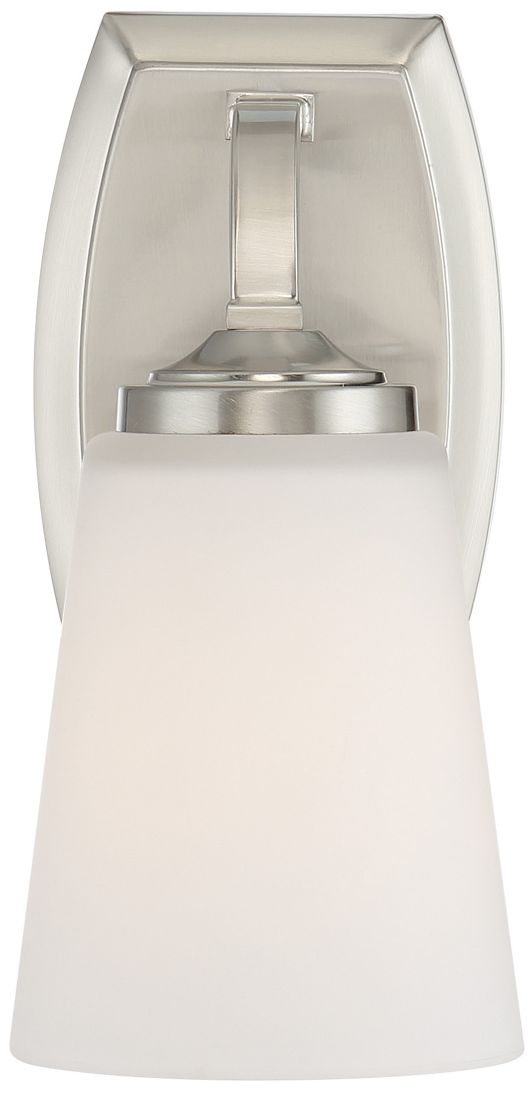 Image 5 Minka-Lavery Overland Park 9" High Brushed Nickel Bath Light more views