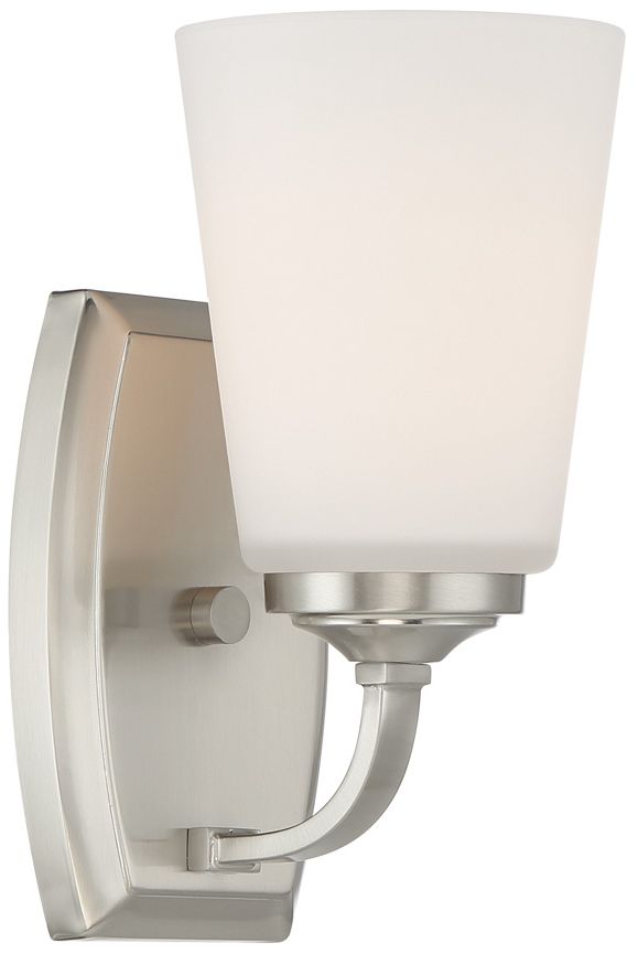 Image 7 Minka-Lavery Overland Park 9" High Brushed Nickel Bath Light more views