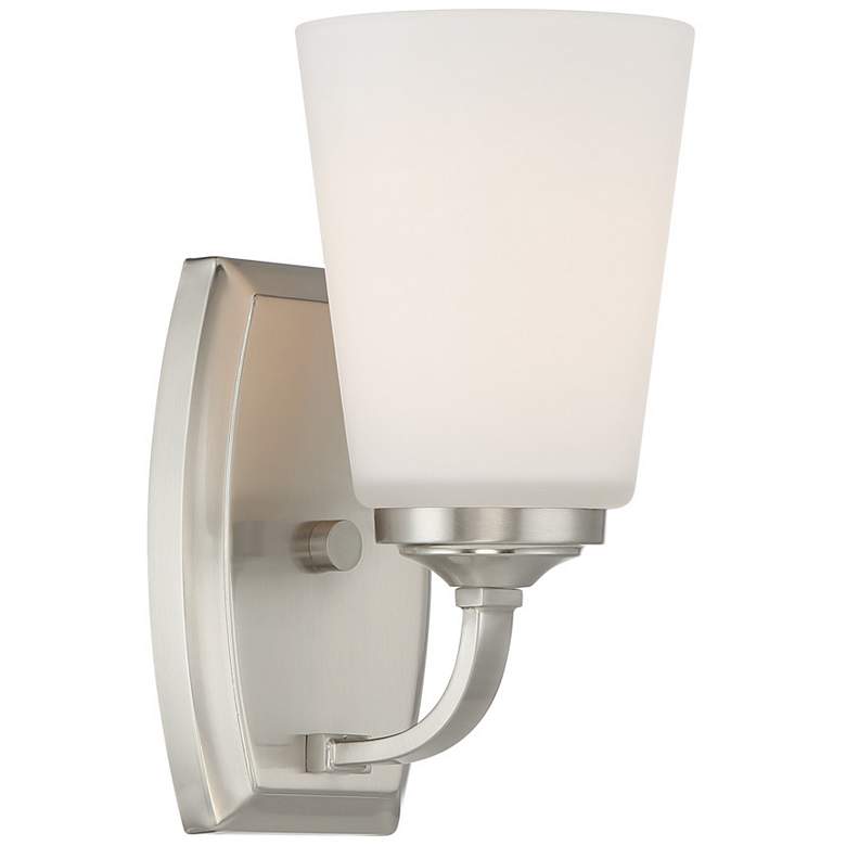 Image 7 Minka-Lavery Overland Park 9" High Brushed Nickel Bath Light more views