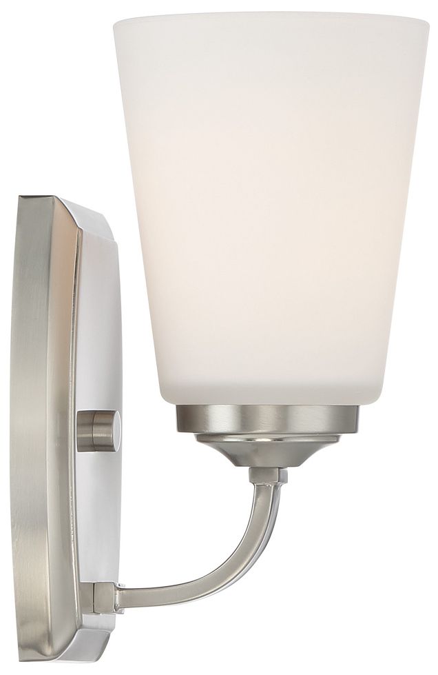 Minka-Lavery Overland Park 9" High Brushed Nickel Bath Light