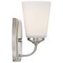 Minka-Lavery Overland Park 9" High Brushed Nickel Bath Light
