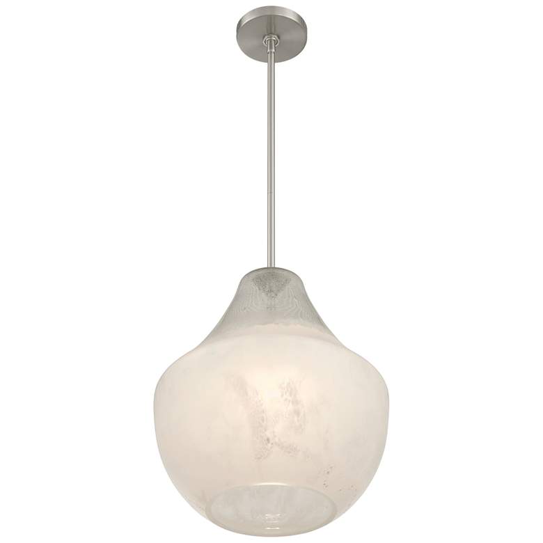 Image 5 Minka-Lavery Pacific 1-Light 14-in Brushed Nickel Indoor Pendant more views