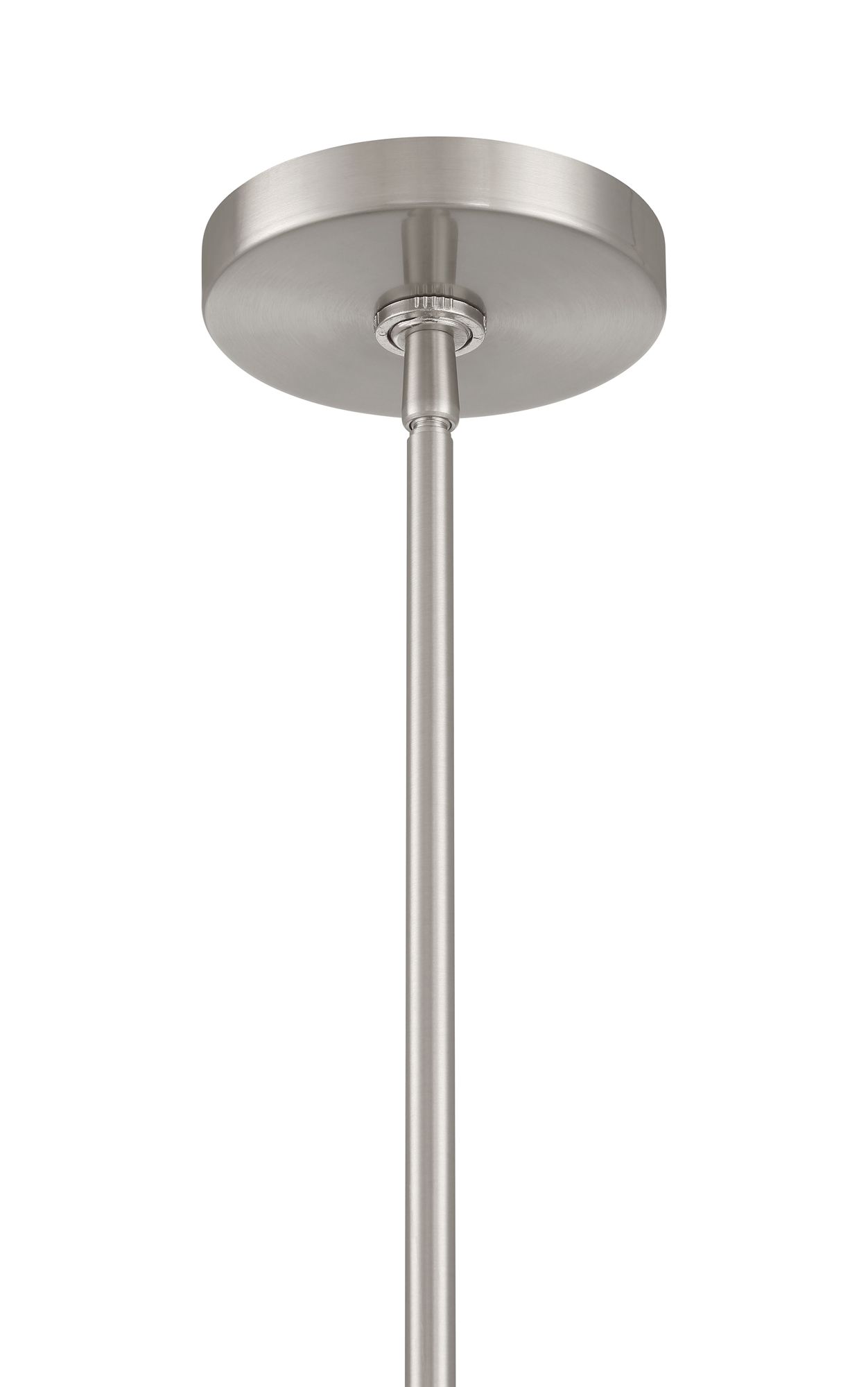 Minka-Lavery Pacific 1-Light 14-in Brushed Nickel Indoor Pendant