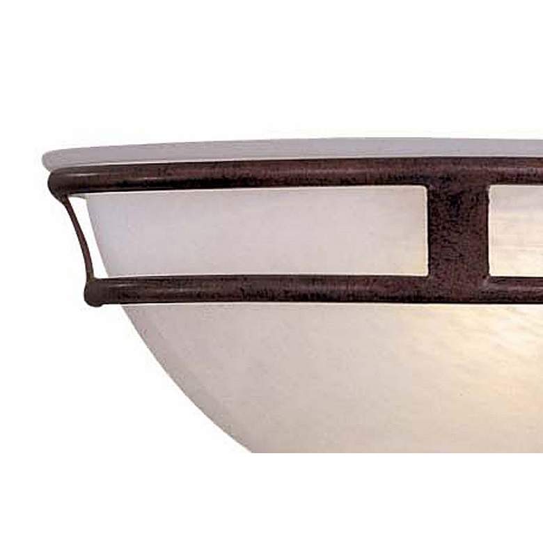 Image 3 Minka-Lavery Pacifica 1-Light Antique Bronze Wall Sconce more views
