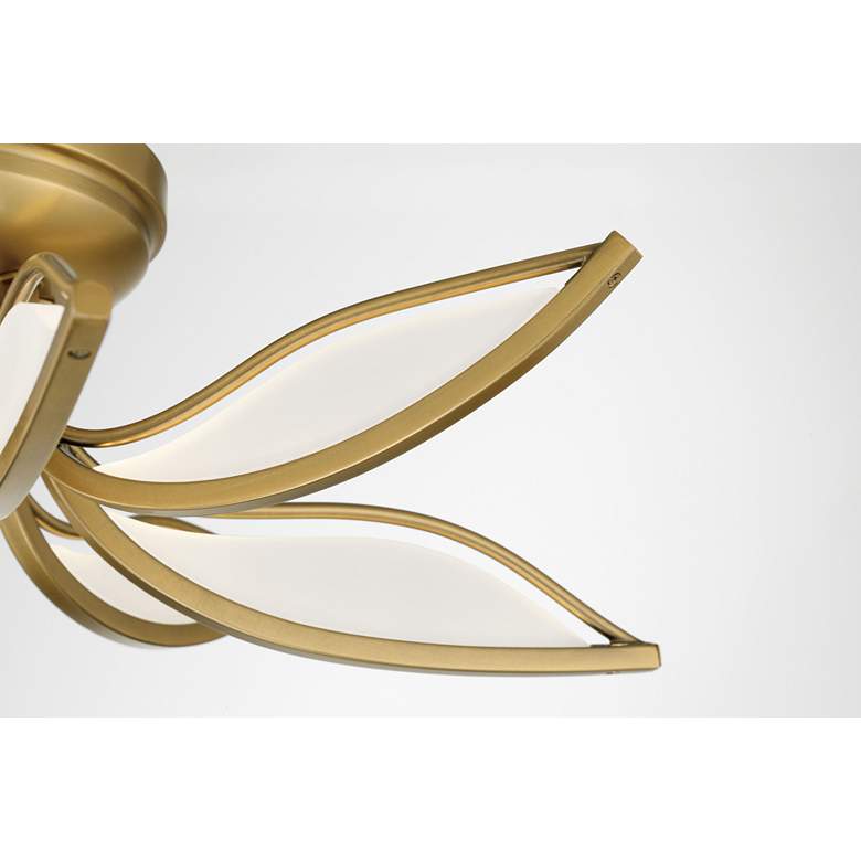 Image 4 Minka-Lavery Papilio LED 21-in Legacy Brass Indoor Flush Mount more views