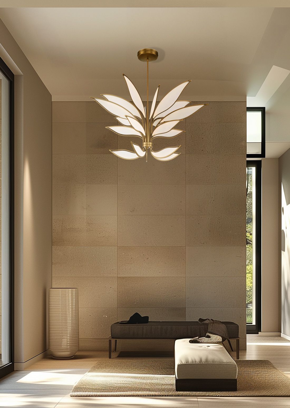 Image 4 Minka-Lavery Papilio LED 46-in Legacy Brass Indoor Chandelier more views