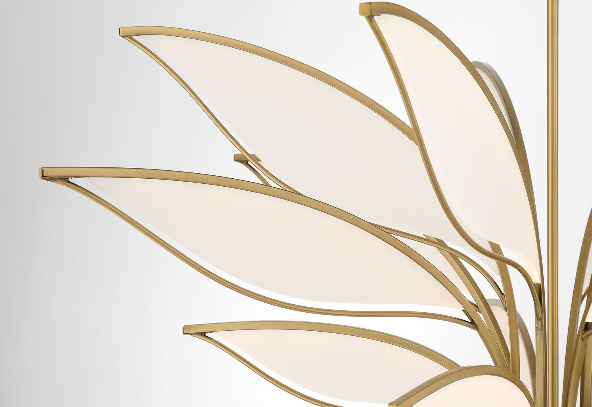 Image 7 Minka-Lavery Papilio LED 46-in Legacy Brass Indoor Chandelier more views