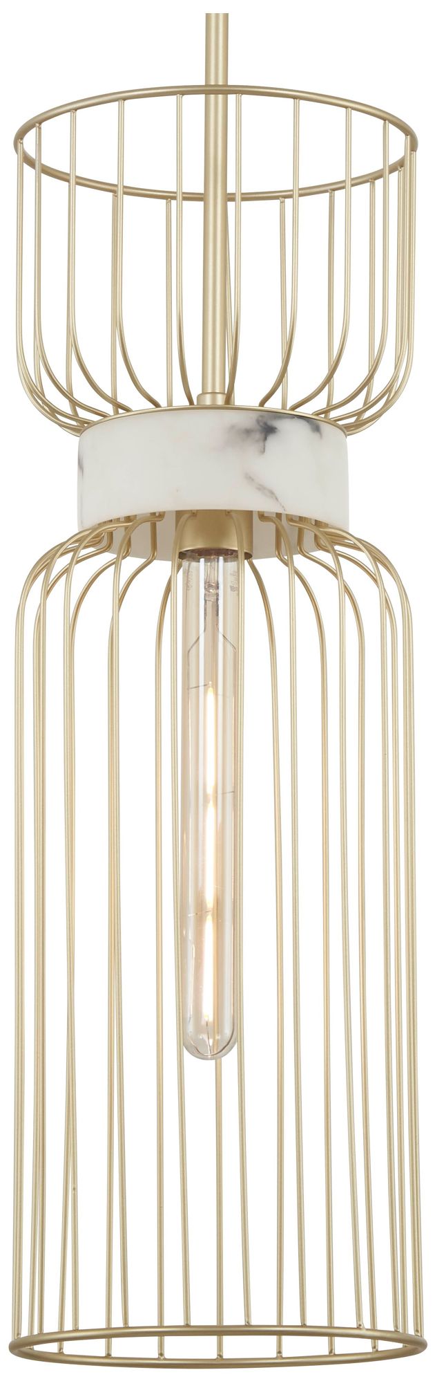 Image 3 Minka-Lavery Park Slope 1-Light Nouveau Gold Mini Pendant more views
