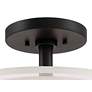 3_Minka-Lavery Parsons 15" 3-Light Sand Coal Semi Flush Ceiling Light more views