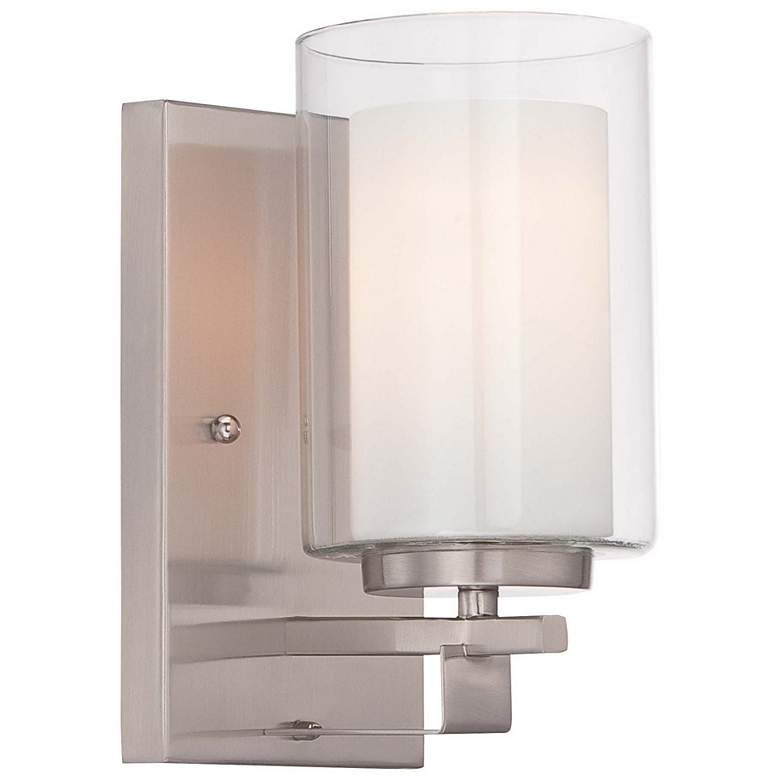 Image 1 Minka-Lavery Parsons Studio 1-Light Brushed Nickel Bath Bar