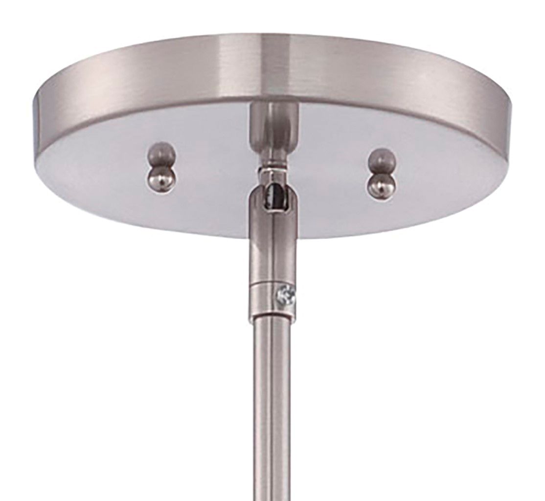 Image 4 Minka-Lavery Parsons Studio 1-Light Brushed Nickel Mini Pendant more views